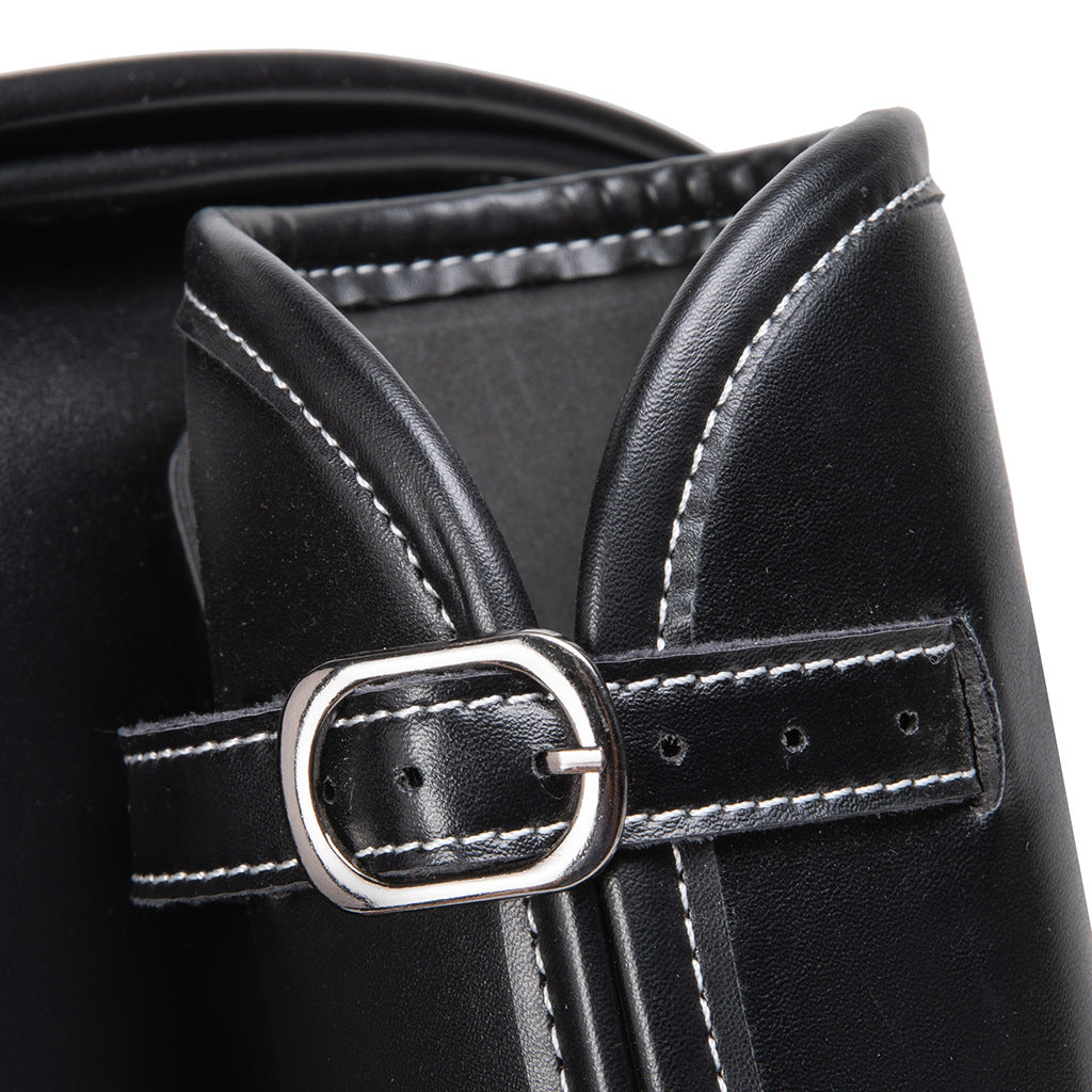 Motorcycle Side Bag with Coded Lock - Dark Punk Style