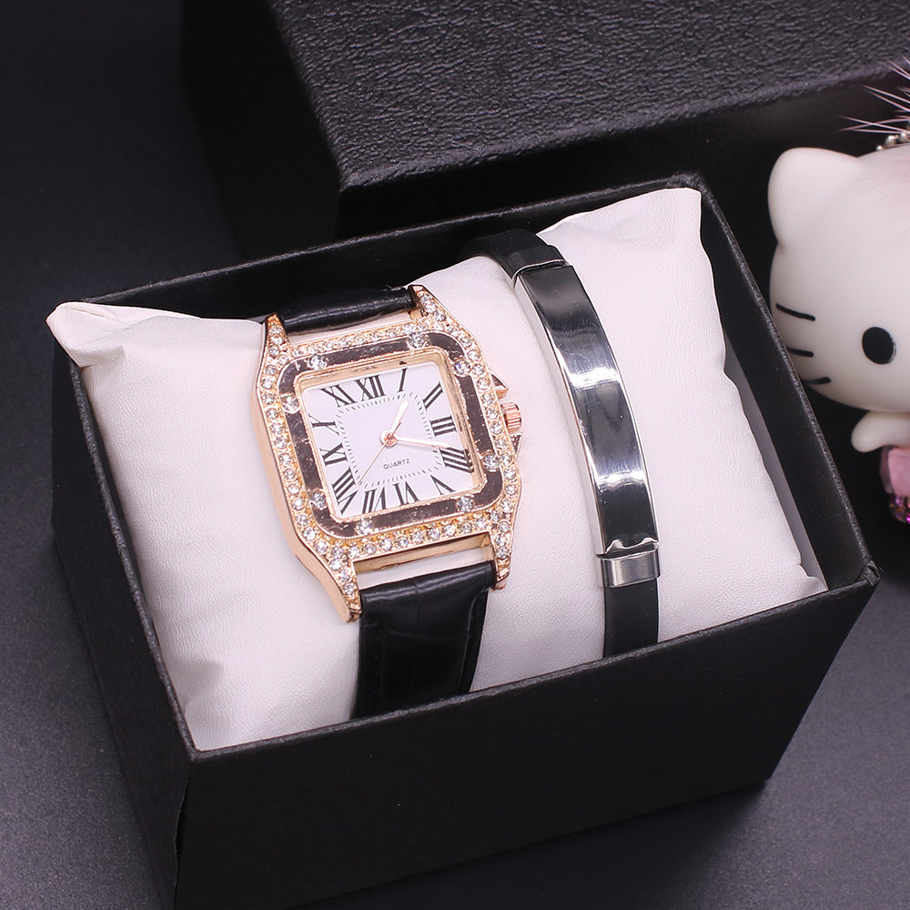Ladies Fashion Personality Silicone Bracelet Set