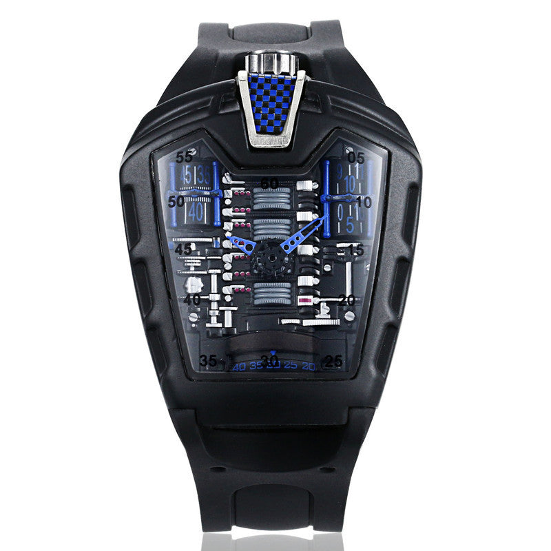 Men's Sports Quartz Watch - 45mm