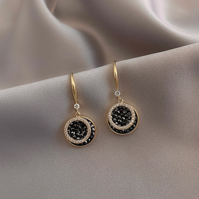 Fashion Lily Earrings Simple Love Heart