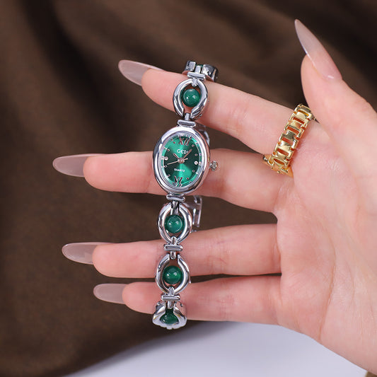 Gedi Emerald Bracelet Watch - National Style Luxury