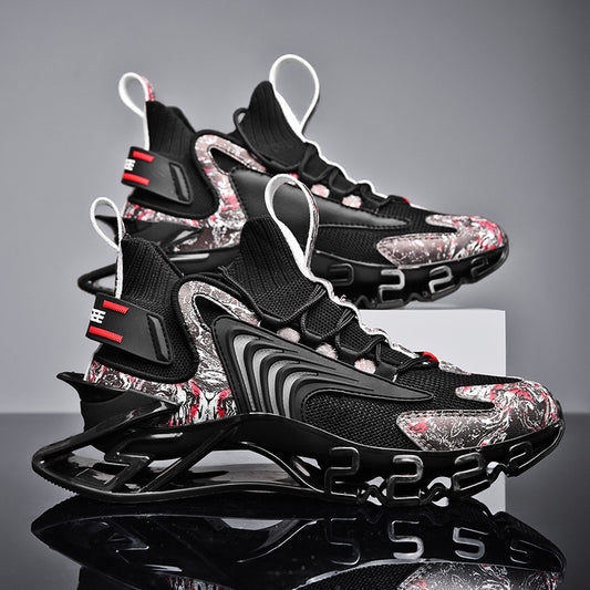 Casual National Tide Wind Blade Running Net Shoes