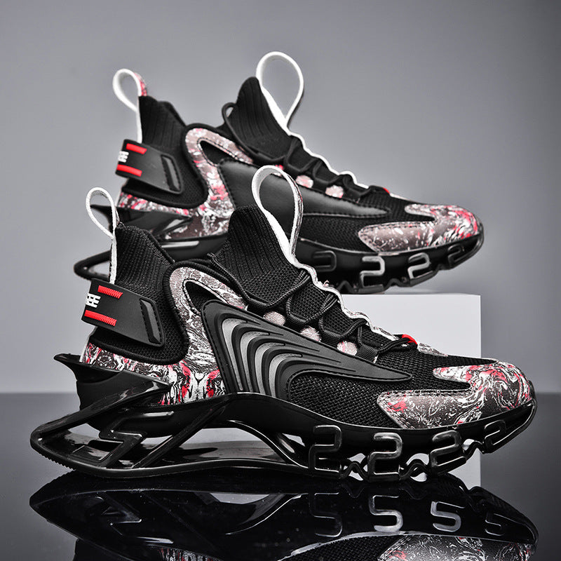 Casual National Tide Wind Blade Running Net Shoes
