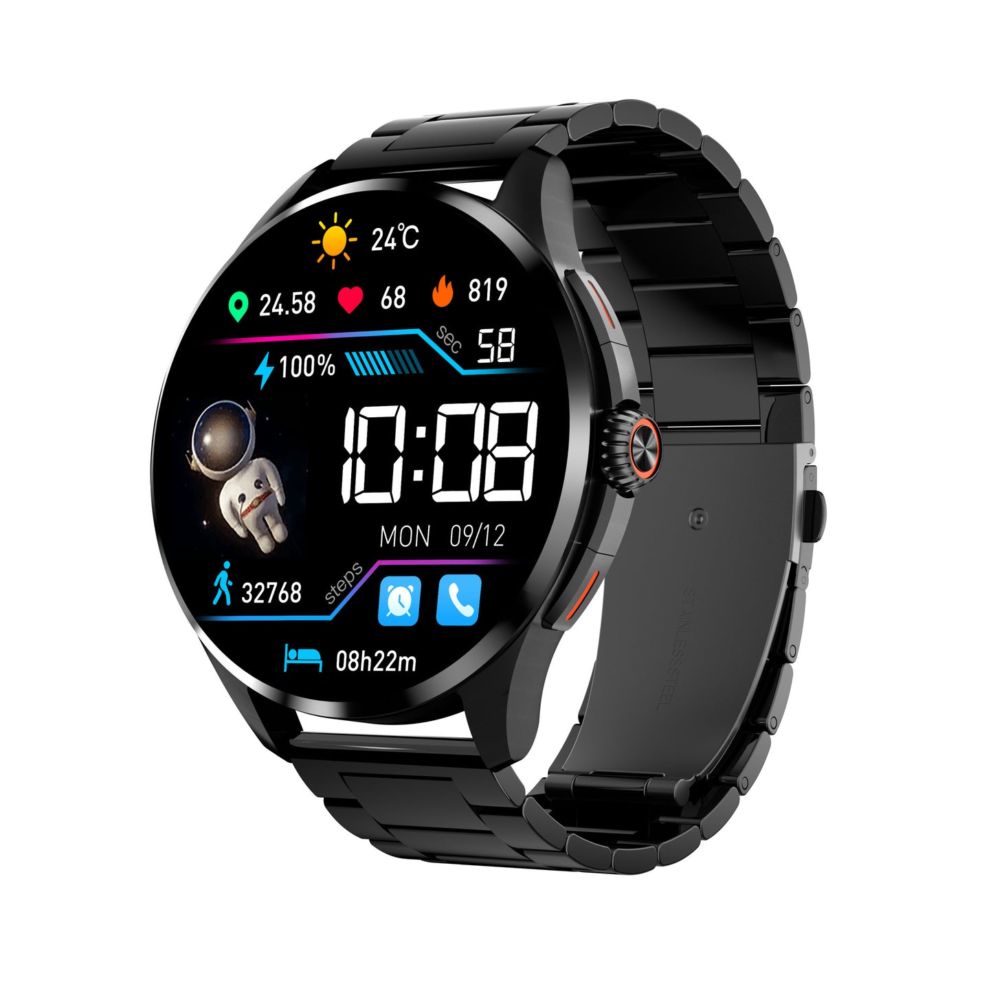 Sports Silicone Smart Watch - Waterproof Life