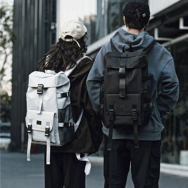 Black Large Capacity Travel Tooling Backpack