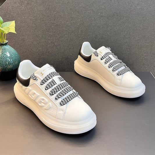 Korean Version Of A Hundred Casual Thick Bottom To Increase The Height Of Spring And Autumn Shoes