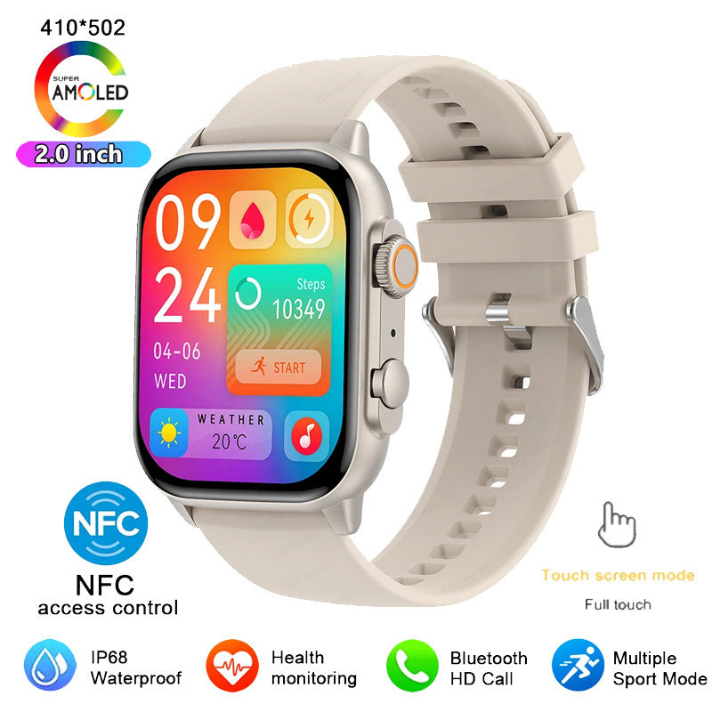 Multifunctional Bluetooth Call Smartwatch - Health Monitor