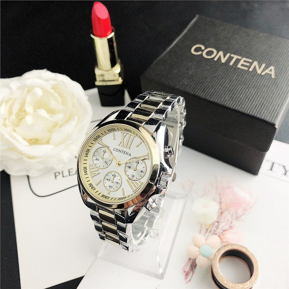 Women's Diamond Mesh Strap Watch - Fashion Quartz