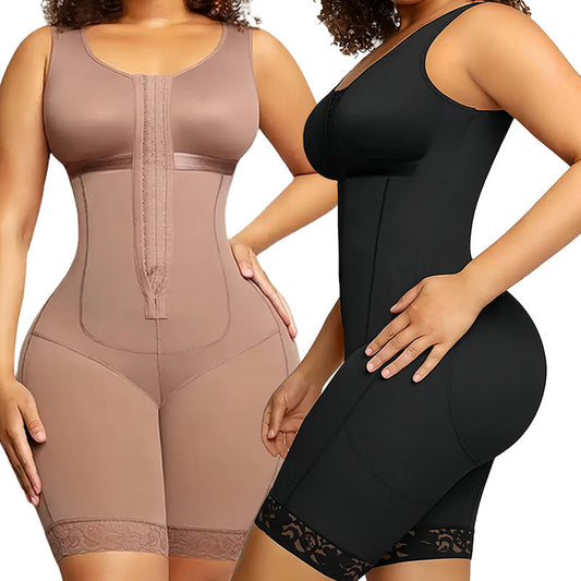 Women's Plus Size Body Shaping Corset - Purple One-piece Hip Lift Multiple Sizes