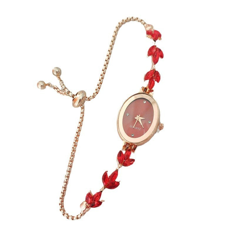Wheat Diamond Women's Watch - Free Adjustment