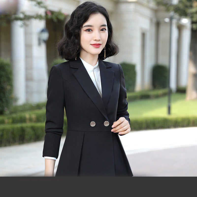 Fashion Women's Solid Color Professional Wear Suit