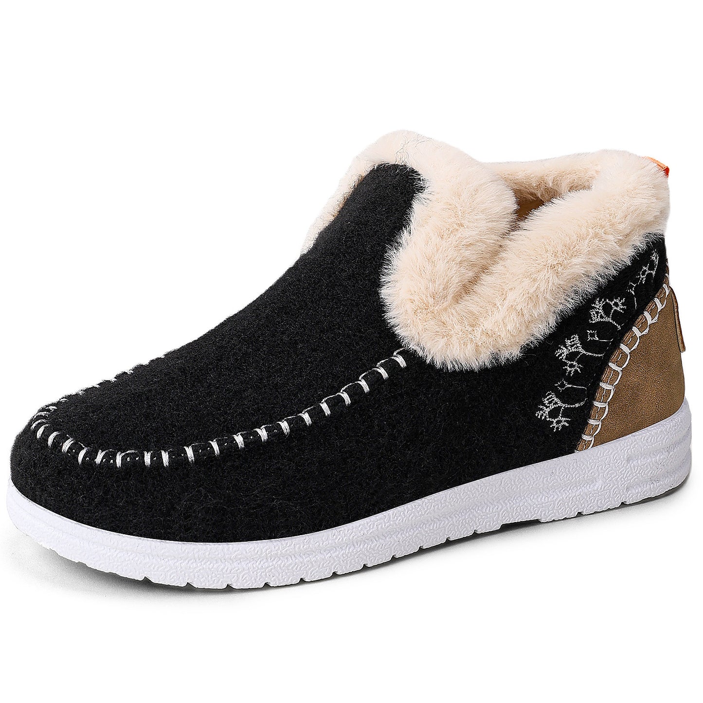 Cold-proof Female Lightweight Simple Cotton Boots - Warm Winter Footwear