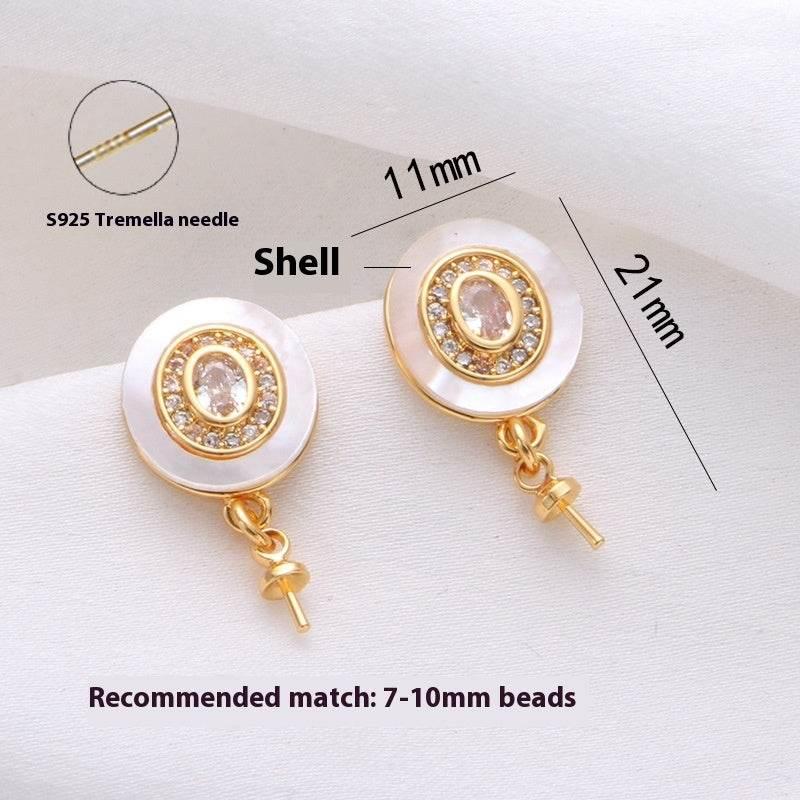 S925 Silver Pearl Stud Earrings - Millivan supplies