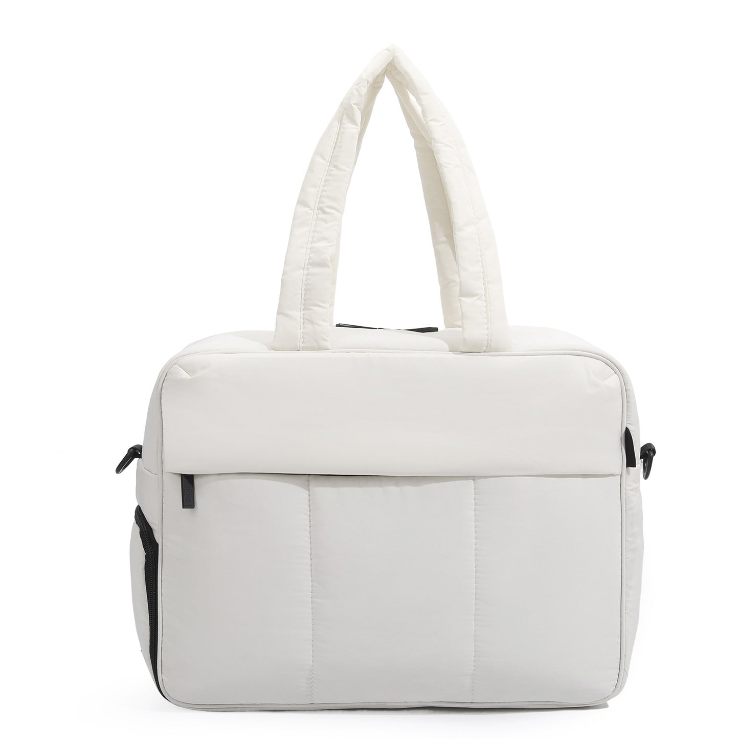 Down Winter Travel Duffle Bag - Women's Sports Gym Yoga Weekender with Shoe Compartment