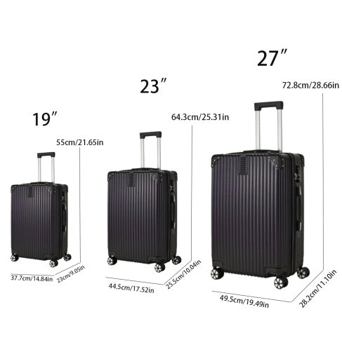 3-piece Hard Shell Luggage Set - Perfect for Travel