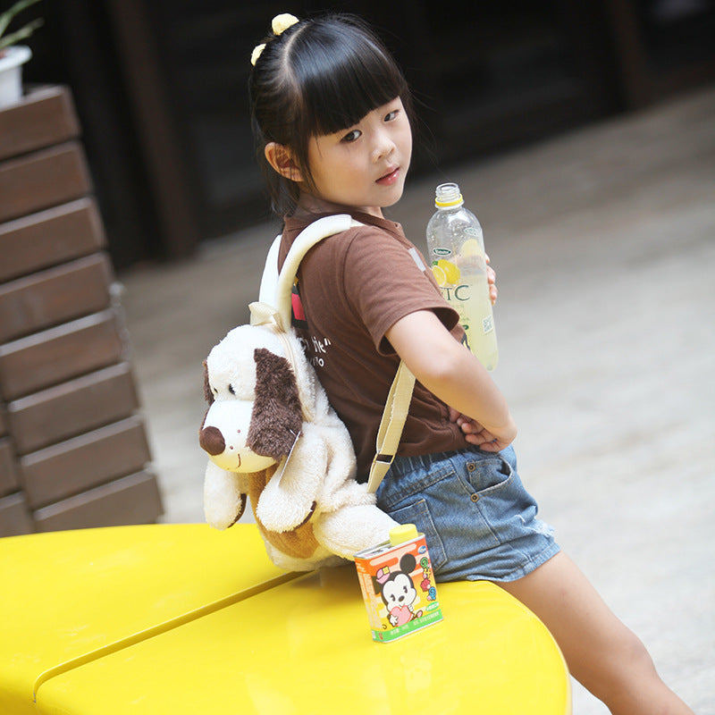 Cute Cartoon Dog Backpack - Kindergarten Kids