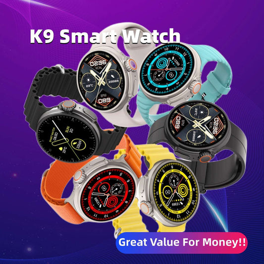 K9 Smart Watch 1.39" Round Screen - NFC Payment