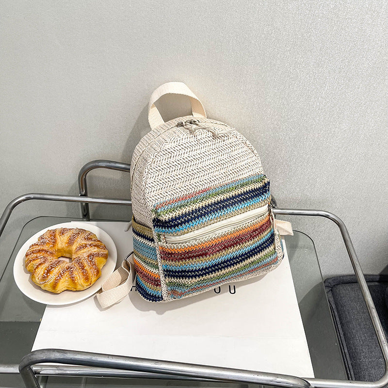 Women's Ethnic Style Printed Backpack