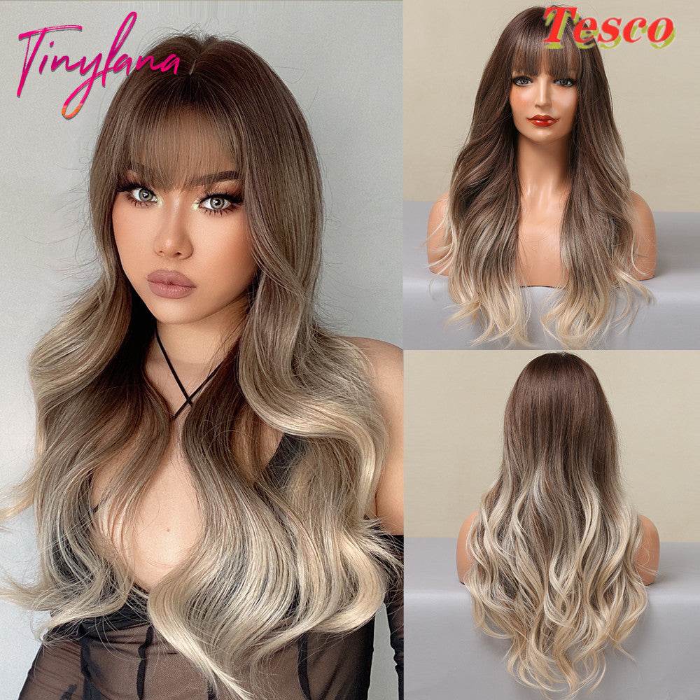 Women Wear Wavy Wigs - Millivan supplies