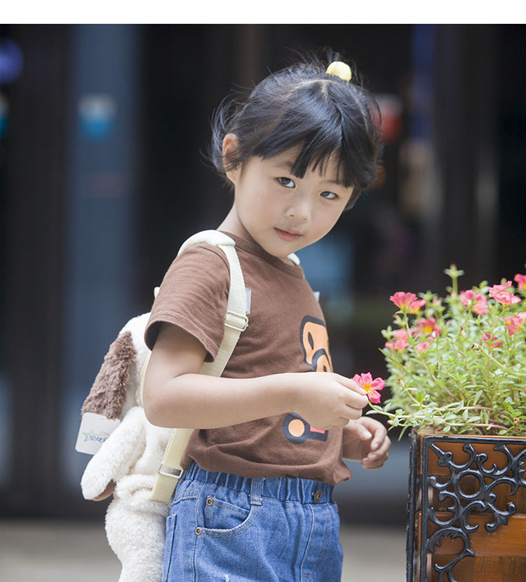 Cute Cartoon Dog Backpack - Kindergarten Kids