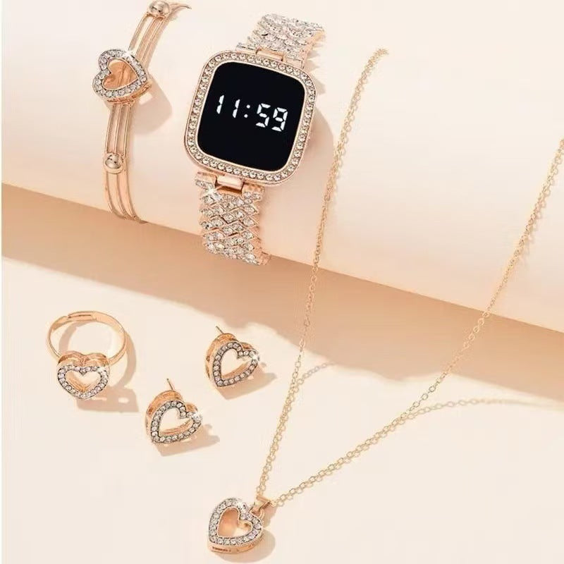 Women's Watch Jewelry Set - Ins Style Niche Fashion
