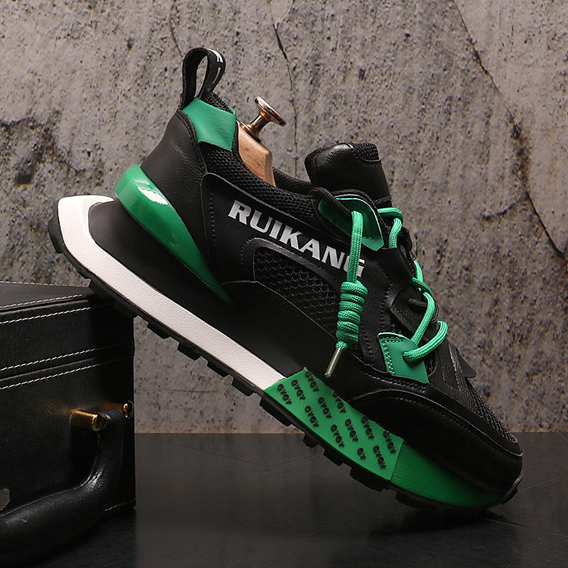 Men's Trendy Mesh Shoes - Adult Height-Increasing Celebrity Style Sneakers
