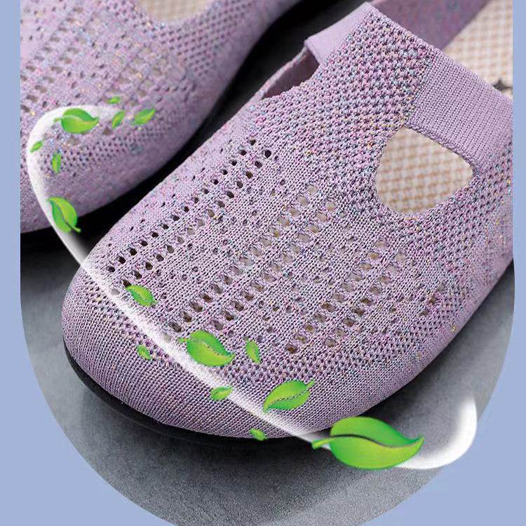 Women Flats Shoes Breathable Mesh Shoes Summer Light Loafers - Millivan supplies