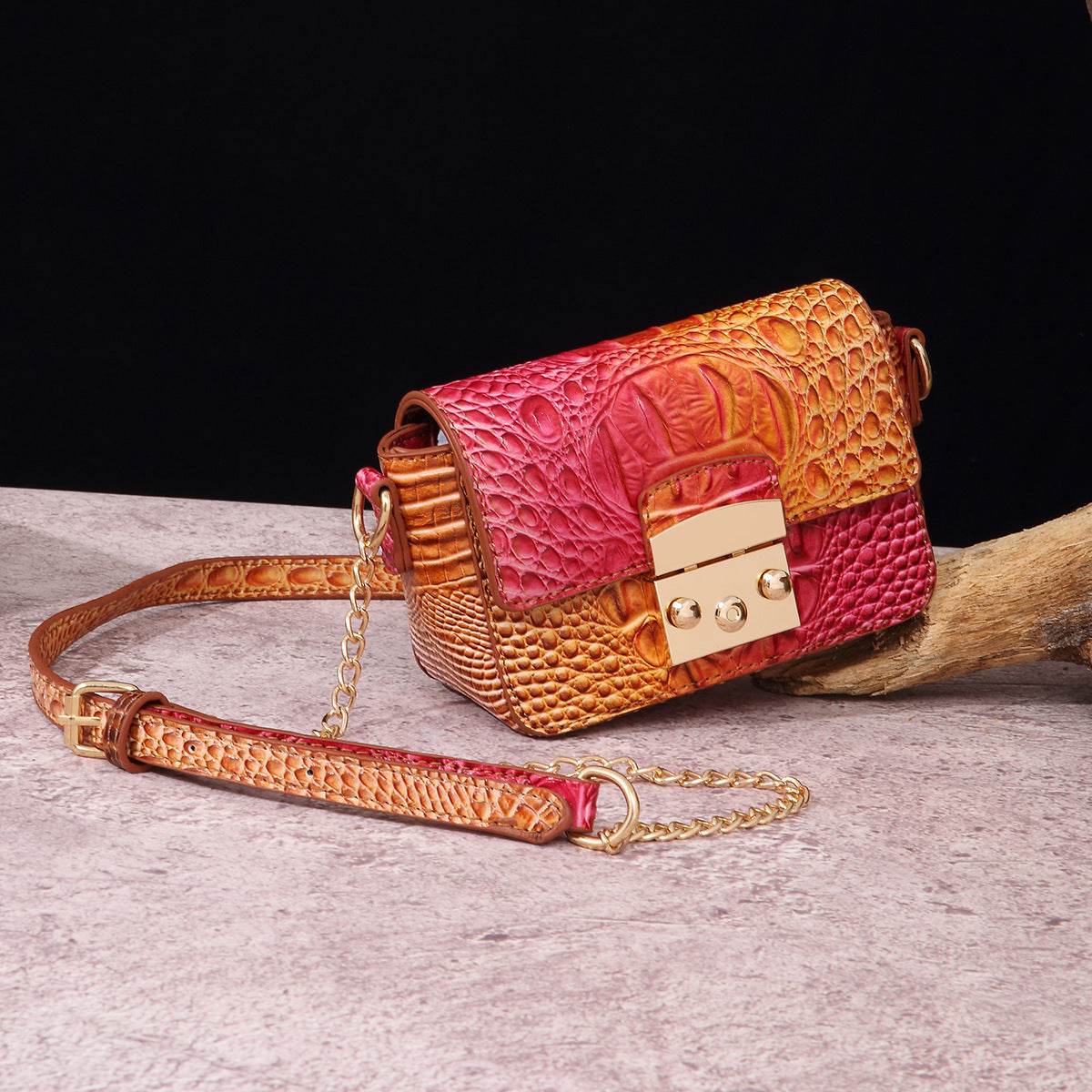 Crossbody One Shoulder Retro Women's Bag Multi-color - Millivan supplies