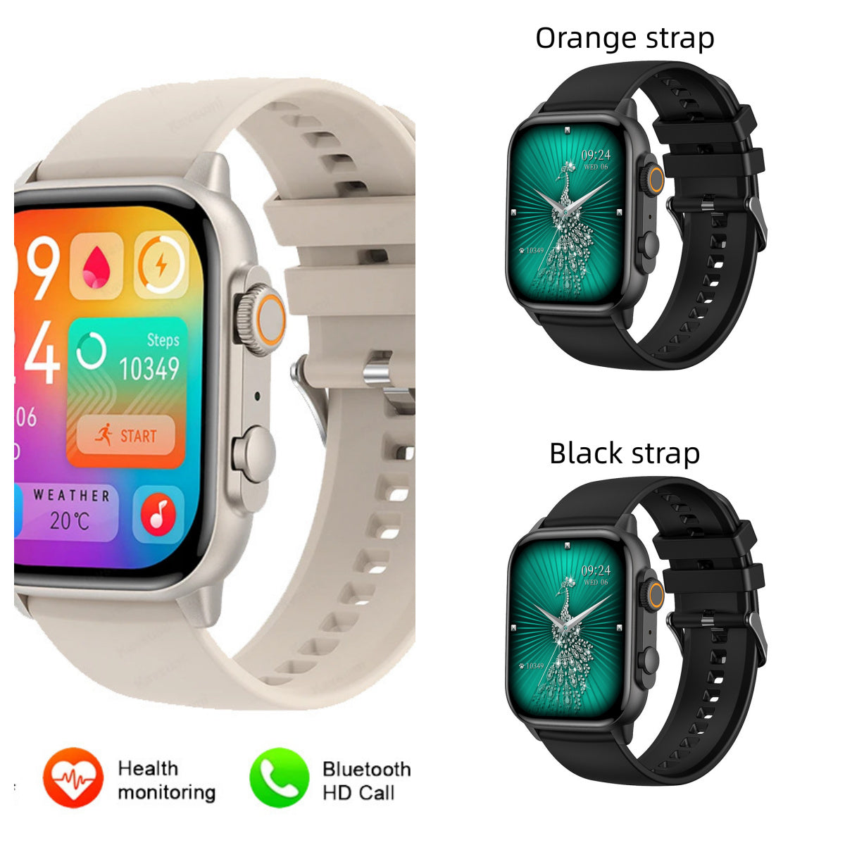 Multifunctional Bluetooth Call Smartwatch - Health Monitor