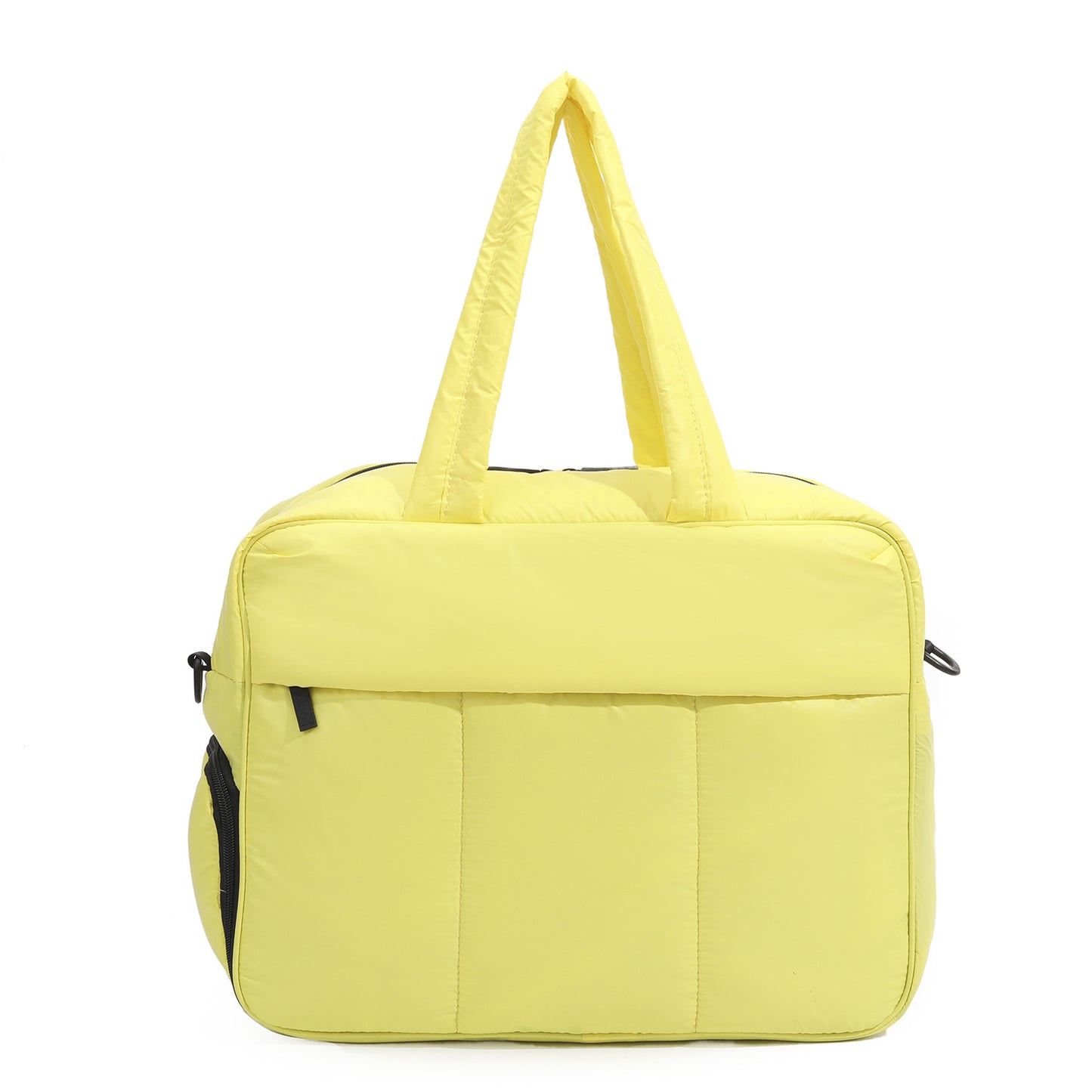 Down Winter Travel Duffle Bag - Women's Sports Gym Yoga Weekender with Shoe Compartment
