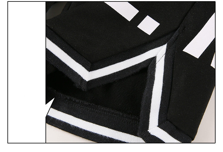 Boy's Short Sleeve Summer Suit Medium And Large Children