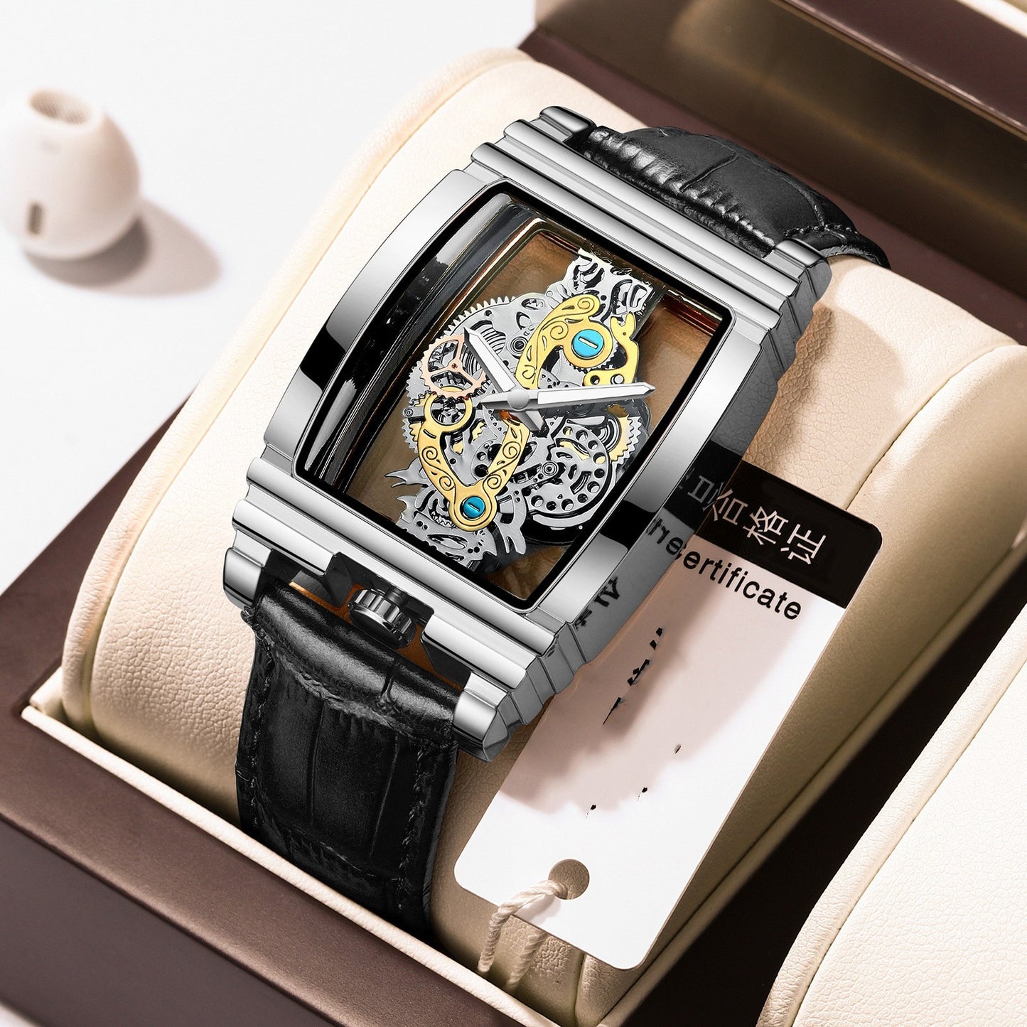 Men's Business Casual Watch - Double Sided 51mm