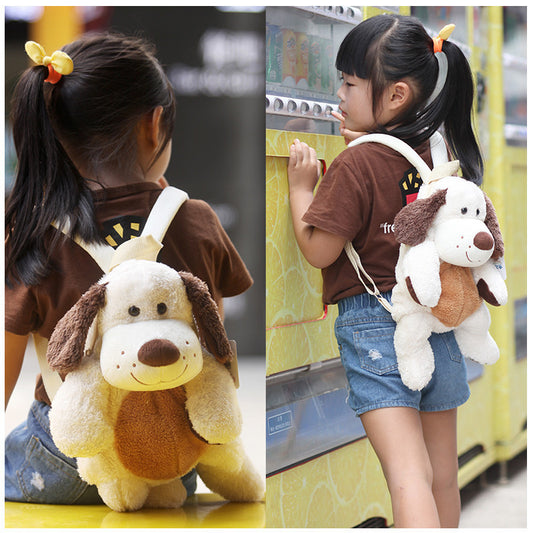 Cute Cartoon Dog Backpack - Kindergarten Kids