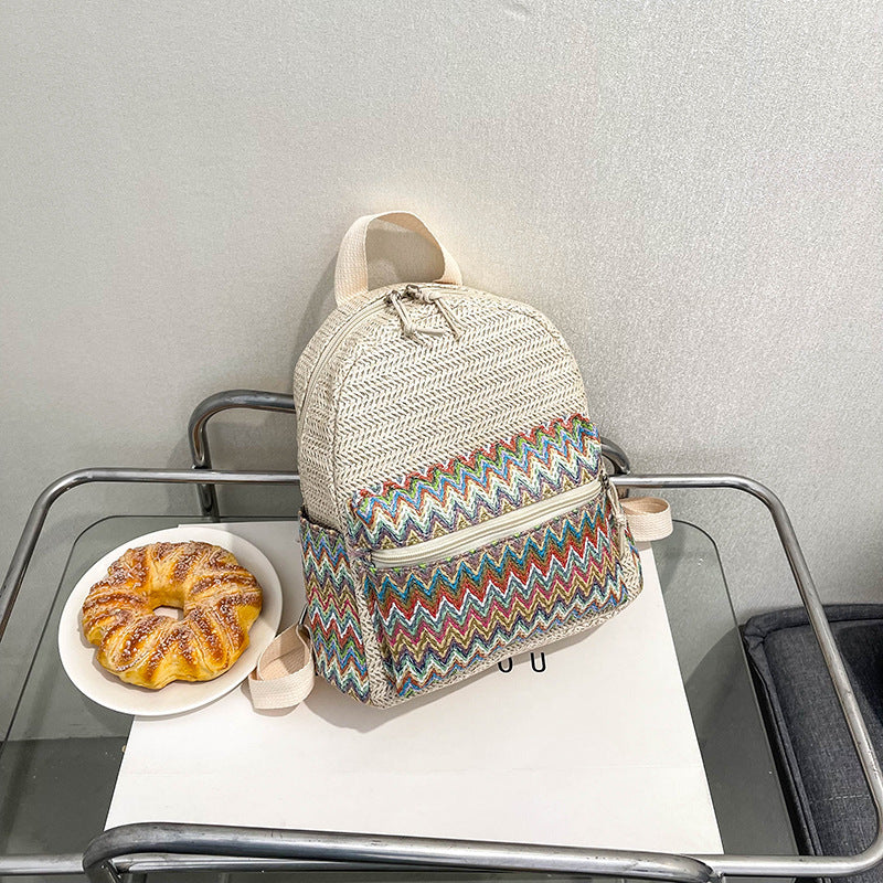 Women's Ethnic Style Printed Backpack