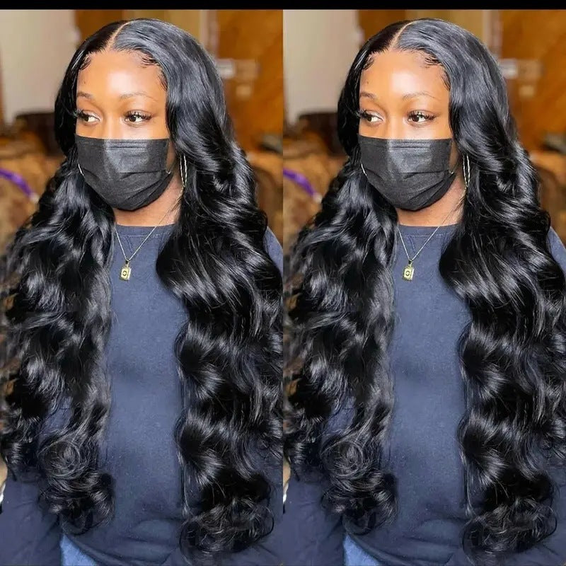 Women's Fashionable Long Wavy Hair Wig - Adult Natural Curly Hair