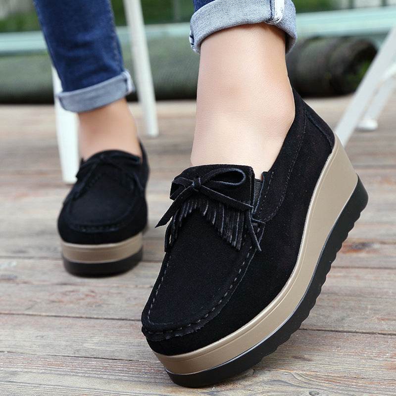 Spring And Summer Leisure Wedge Platform Shoes - Millivan supplies