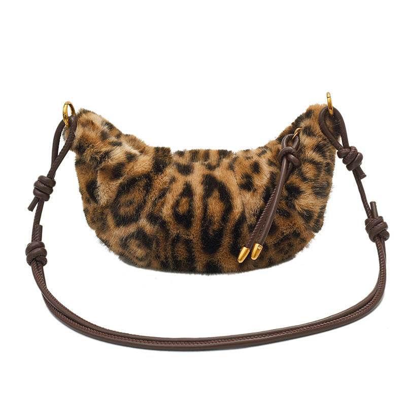 New Fall Winter Fashion Plush Shoulder Bag - Millivan supplies