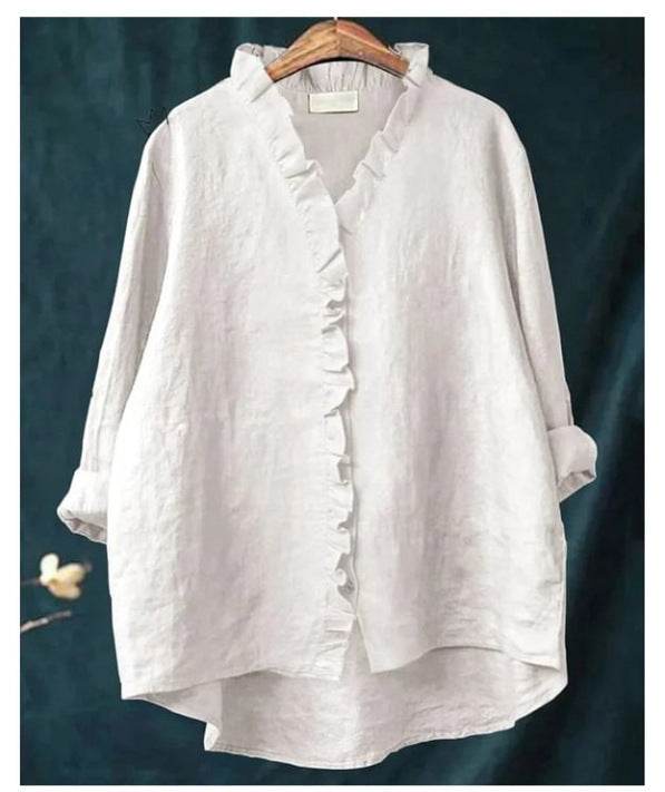 Loose Print Crew Neck Casual Plus Size Women's T-shirt - Millivan supplies