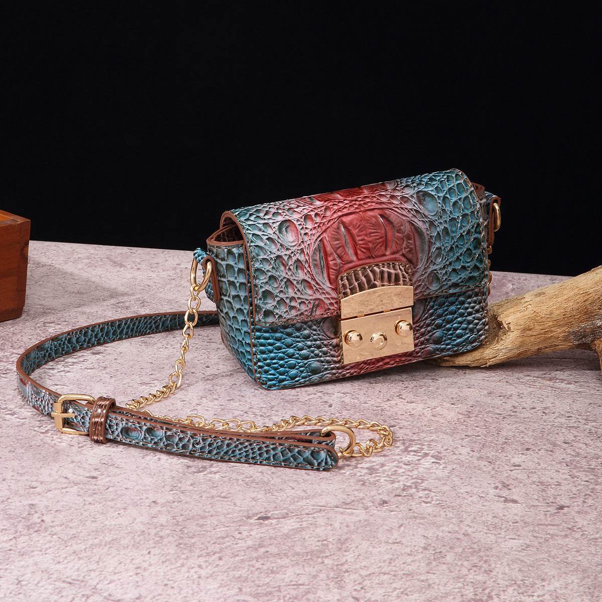 Crossbody One Shoulder Retro Women's Bag Multi-color - Millivan supplies