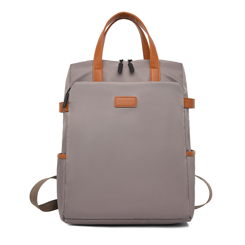 Oxford Cloth Large-capacity Clashing Color Lightweight Computer Bag