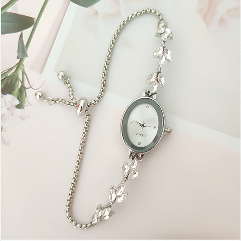 Wheat Diamond Women's Watch - Free Adjustment