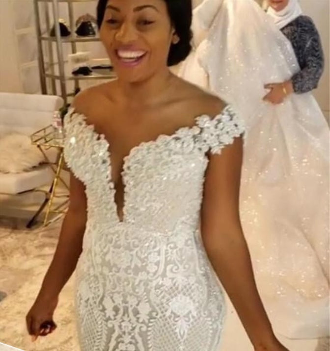 The Dentelle Africaine Mermaid Gown