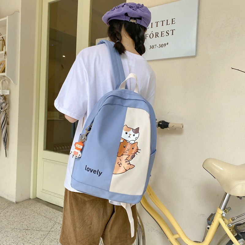 Shoulder Light Schoolbag Children Girls Students
