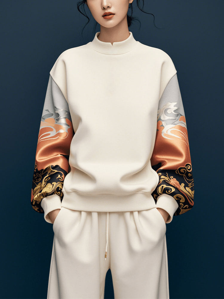 High-grade Sweater Pants Two-piece Set For Women