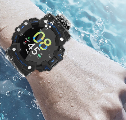 Sleep Heart Rate Monitor Watch - Waterproof 1.3"