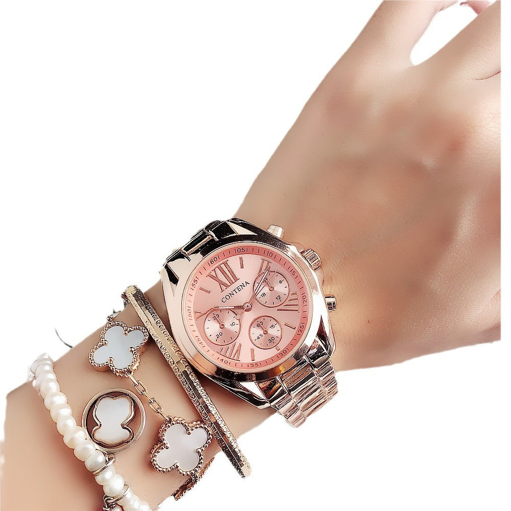 Women's Diamond Mesh Strap Watch - Fashion Quartz