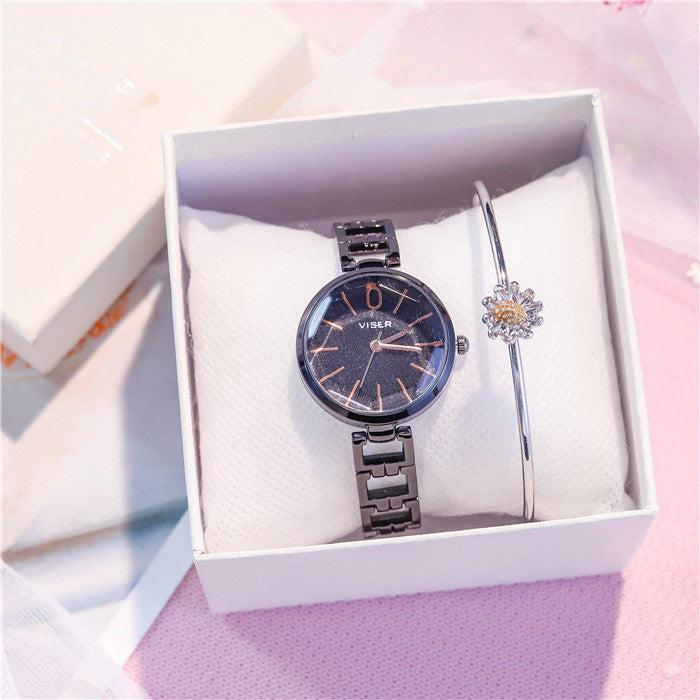 Korean Style Women's Watch - Simple Small Dial