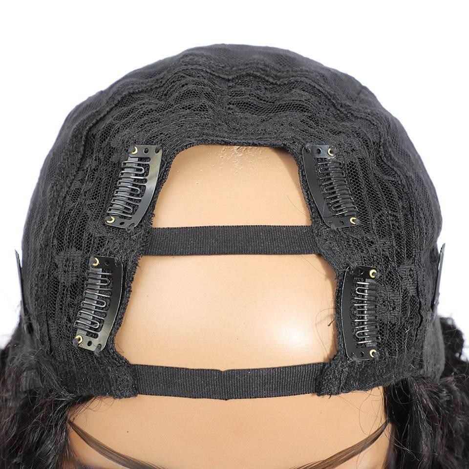 Mechanism Middle Parting Wig Curling Head Cover - Millivan supplies