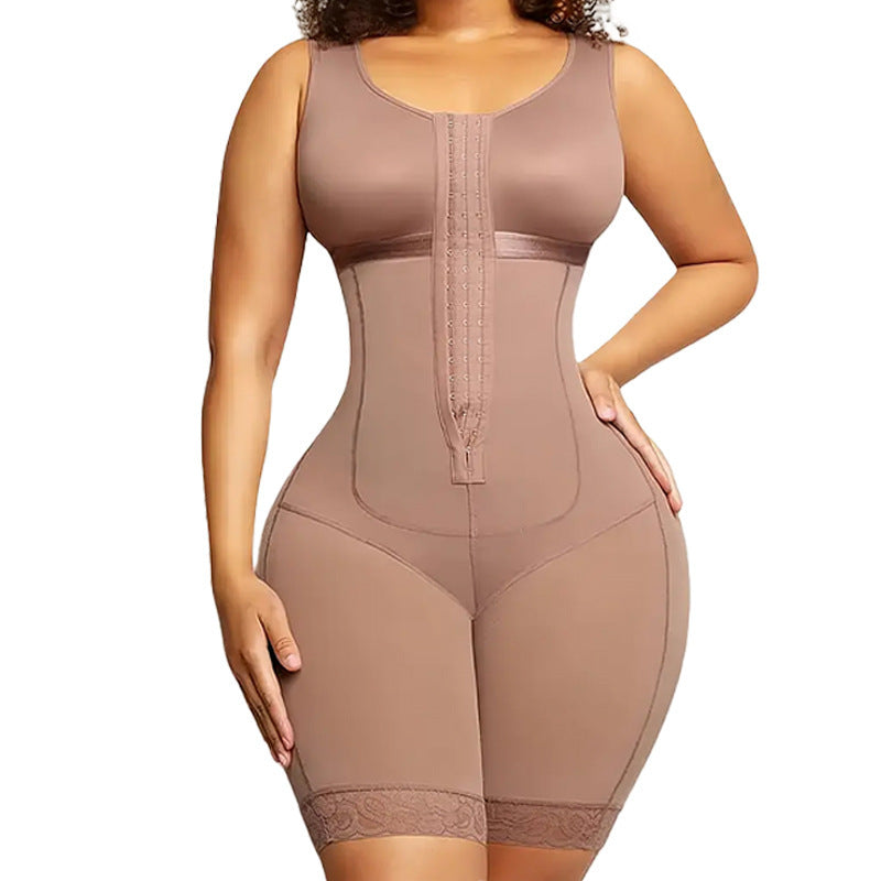 Women's Plus Size Body Shaping Corset - Purple One-piece Hip Lift Multiple Sizes