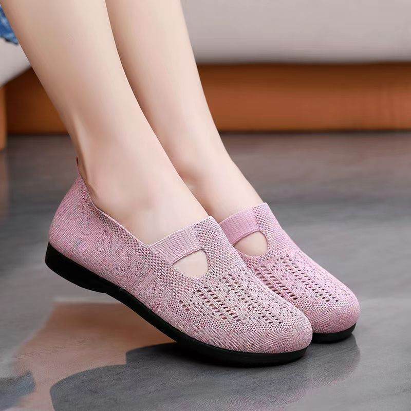 Women Flats Shoes Breathable Mesh Shoes Summer Light Loafers - Millivan supplies